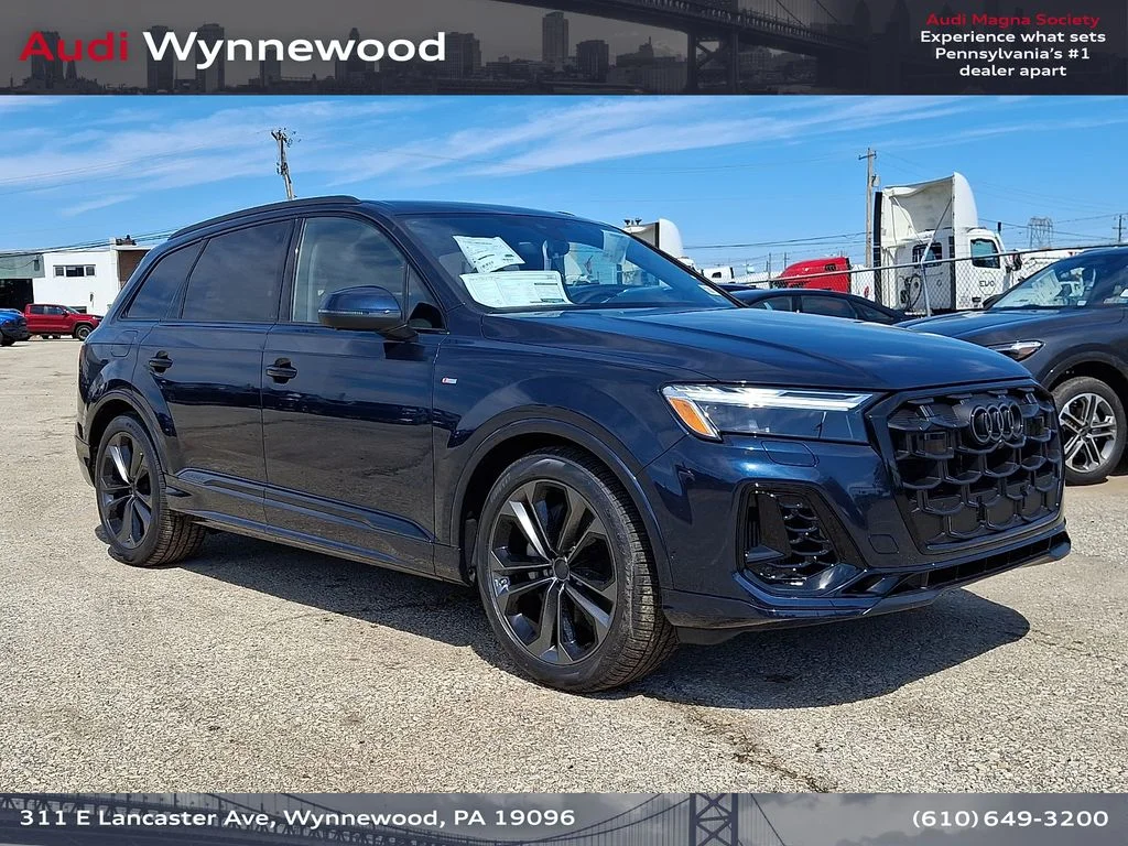 New 2026 Blue Audi 55 Premium image 1