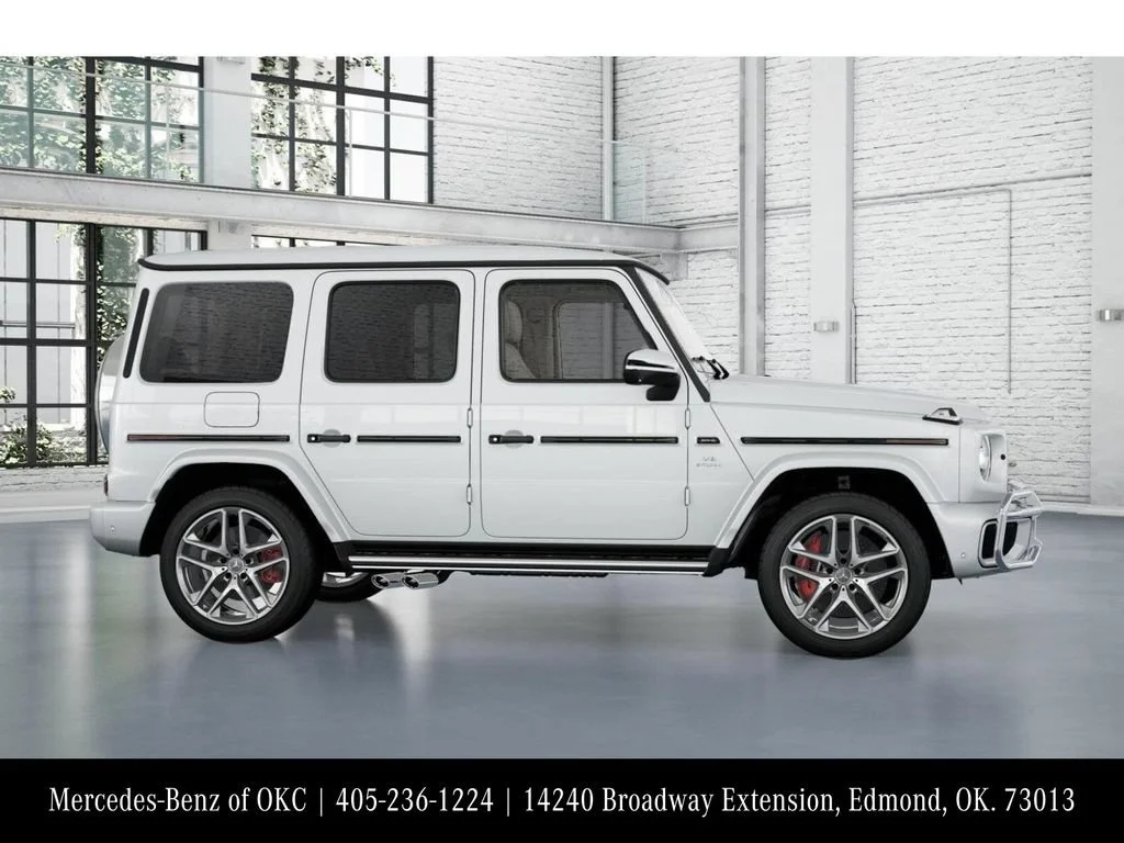 New 2027 MANUFAKTUR Moonlight White Metallic Mercedes-Benz AMG® G 63 SUV image 57
