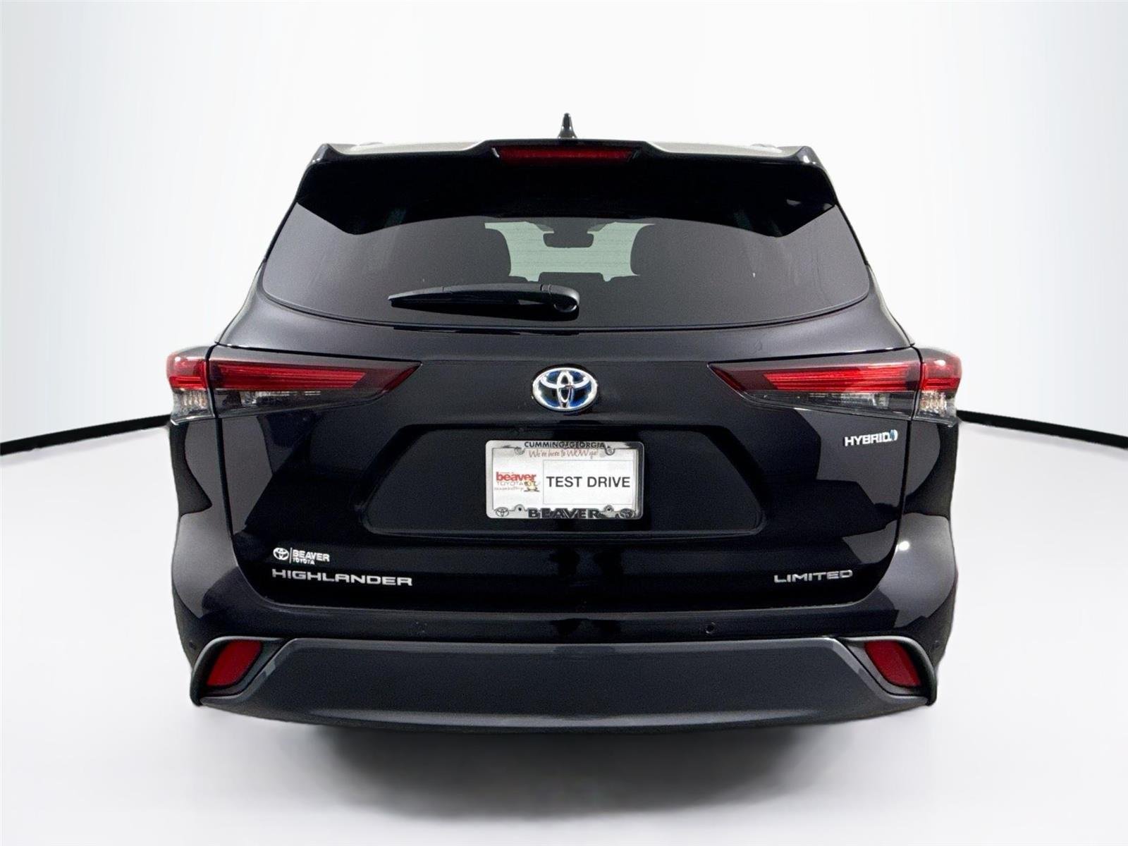 Used 2024 Midnight Black Metallic Toyota Hybrid Limited image 7