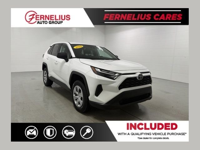 Used 2024 White Toyota LE image 1