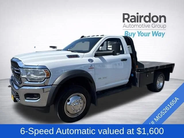 Used 2021 Bright White Clearcoat Ram Tradesman image 3