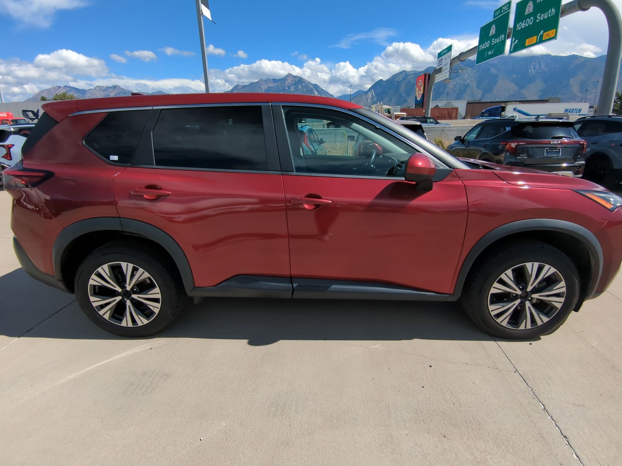 Certified Used 2023 Scarlet Ember Tintcoat Nissan SV image 7