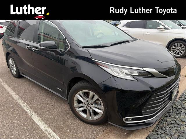 Certified Used 2021 MIDNIGHT BLACK METAL Toyota  image 1