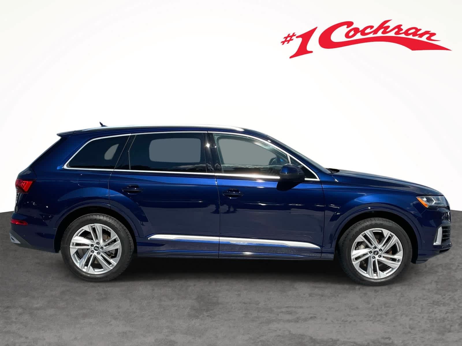 Used 2022 Navarra Blue Metallic Audi Premium Plus image 8