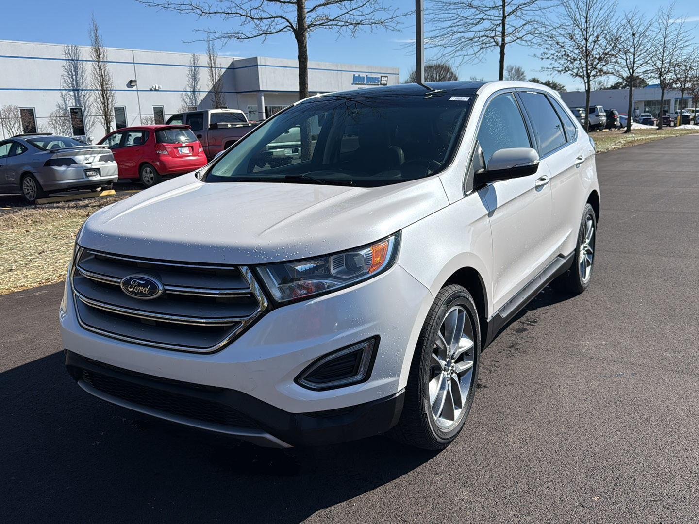 Used 2017 Ford Edge Titanium with VIN 2FMPK4K95HBC42817 for sale in Salem, IN