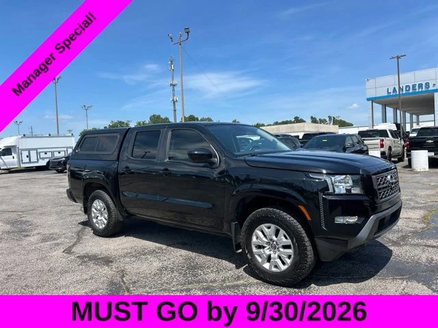 Used 2022 Black Nissan SV image 1