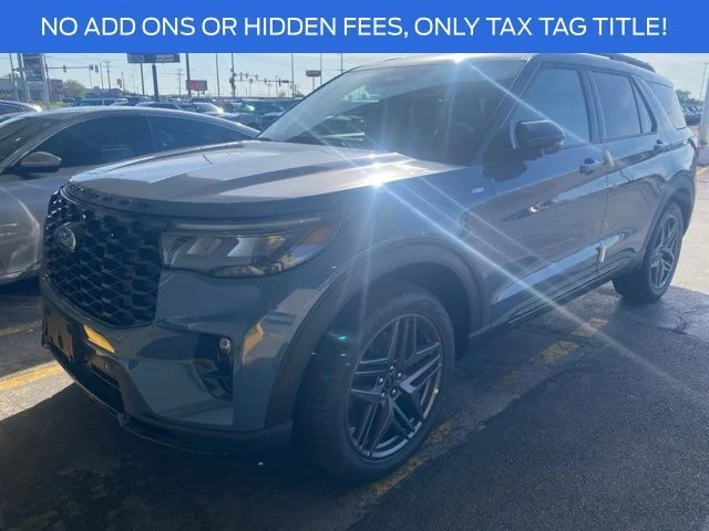 New 2026 Vapor Blue Metallic Ford ST-Line image 2