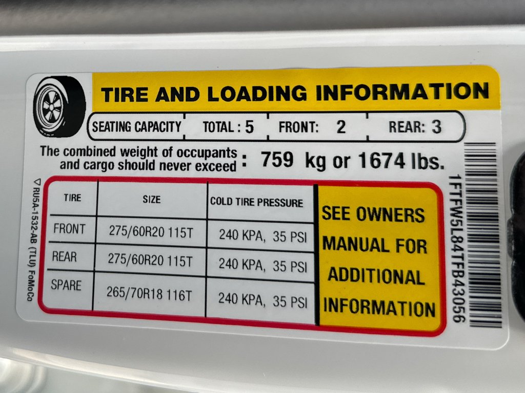 New 2026 Star White Metallic Ford Lariat image 32
