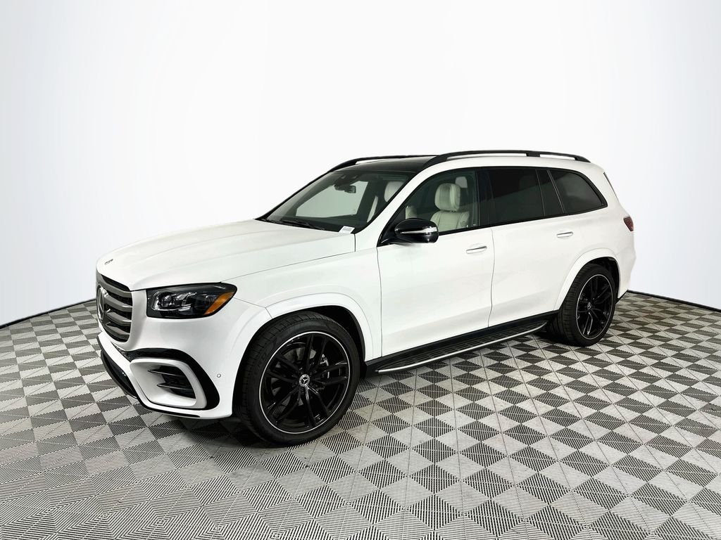 Certified Used 2024 White Mercedes-Benz GLS 450 image 3