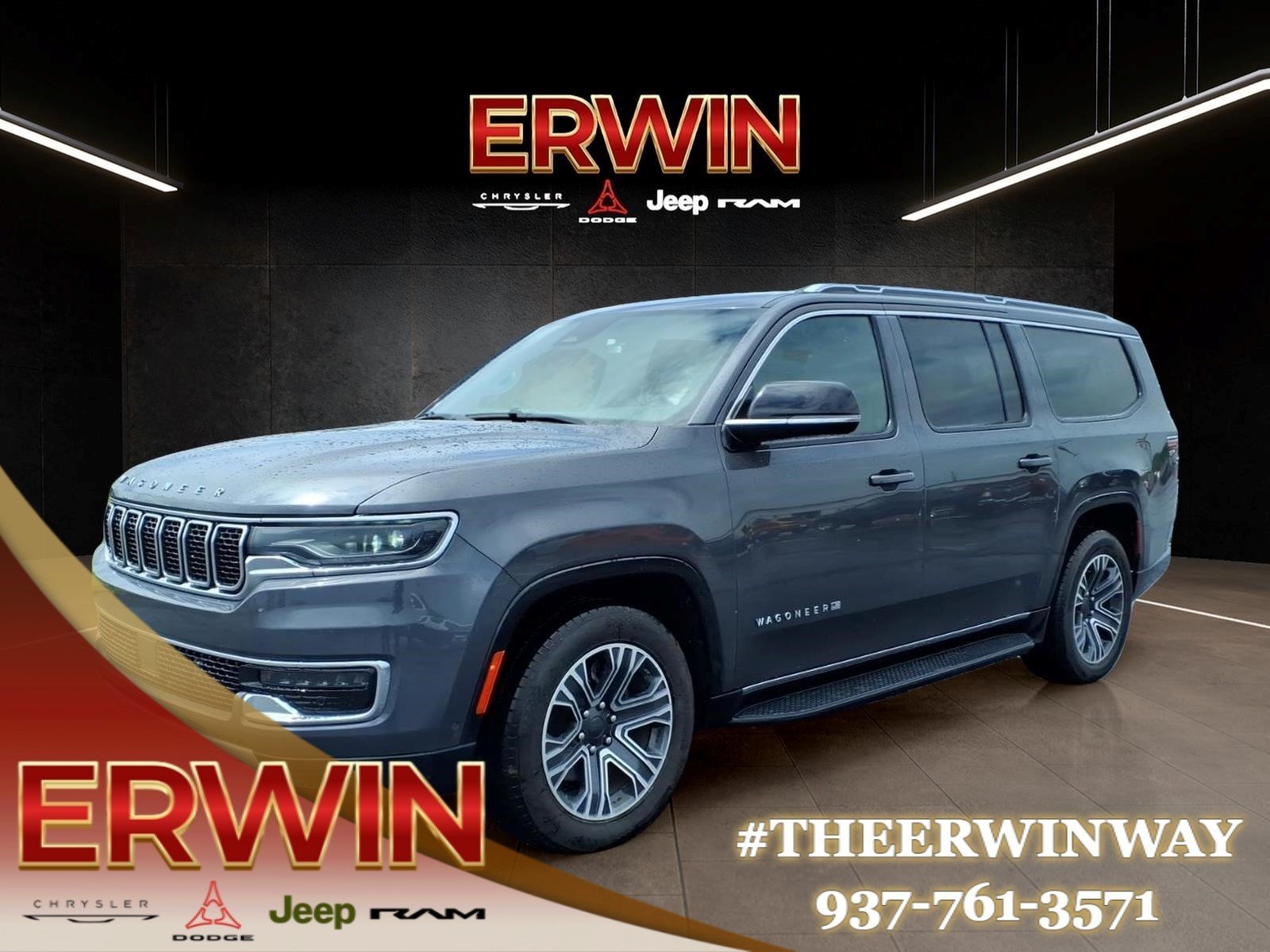 Used 2024 Baltic Gray Metallic Clear Coat Jeep Series II image 3
