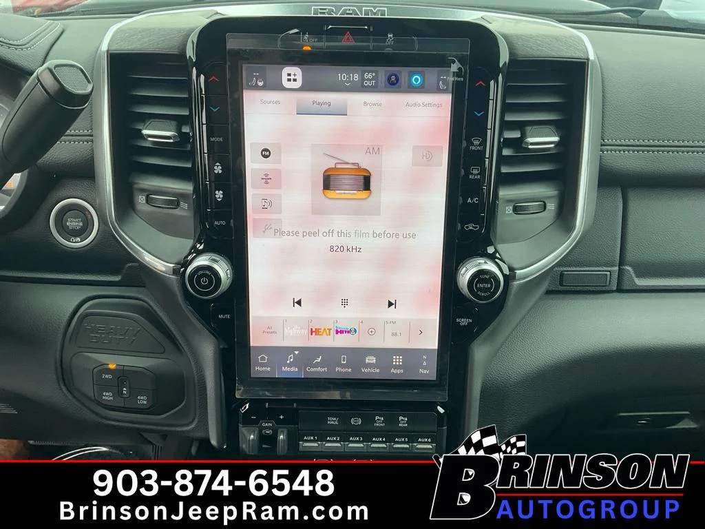 New 2026 Diamond Black Crystal Pearl-Coat Exterior Paint RAM Laramie image 13