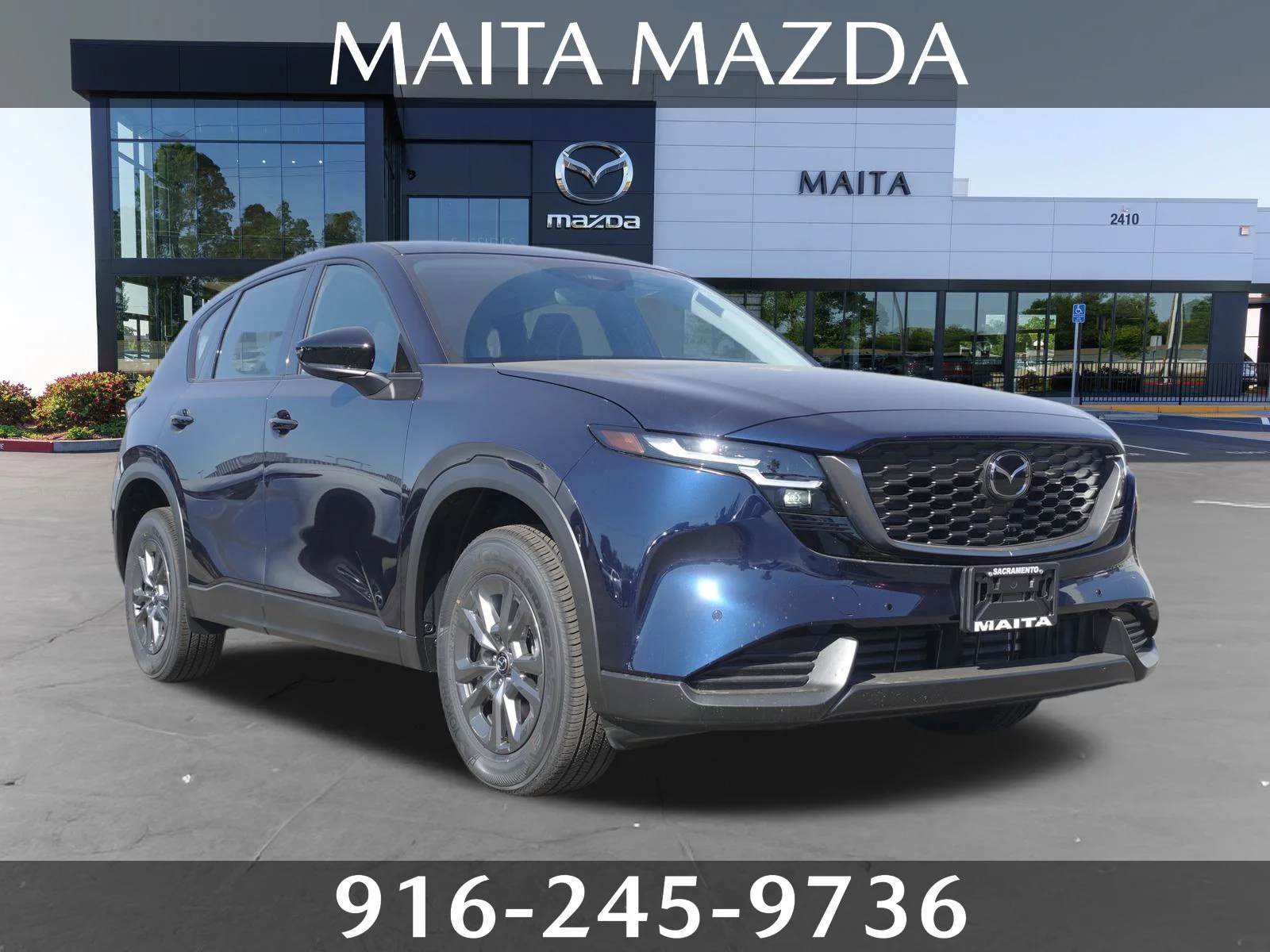 New 2026 Navy Blue Mica Mazda 2.5 S image 1