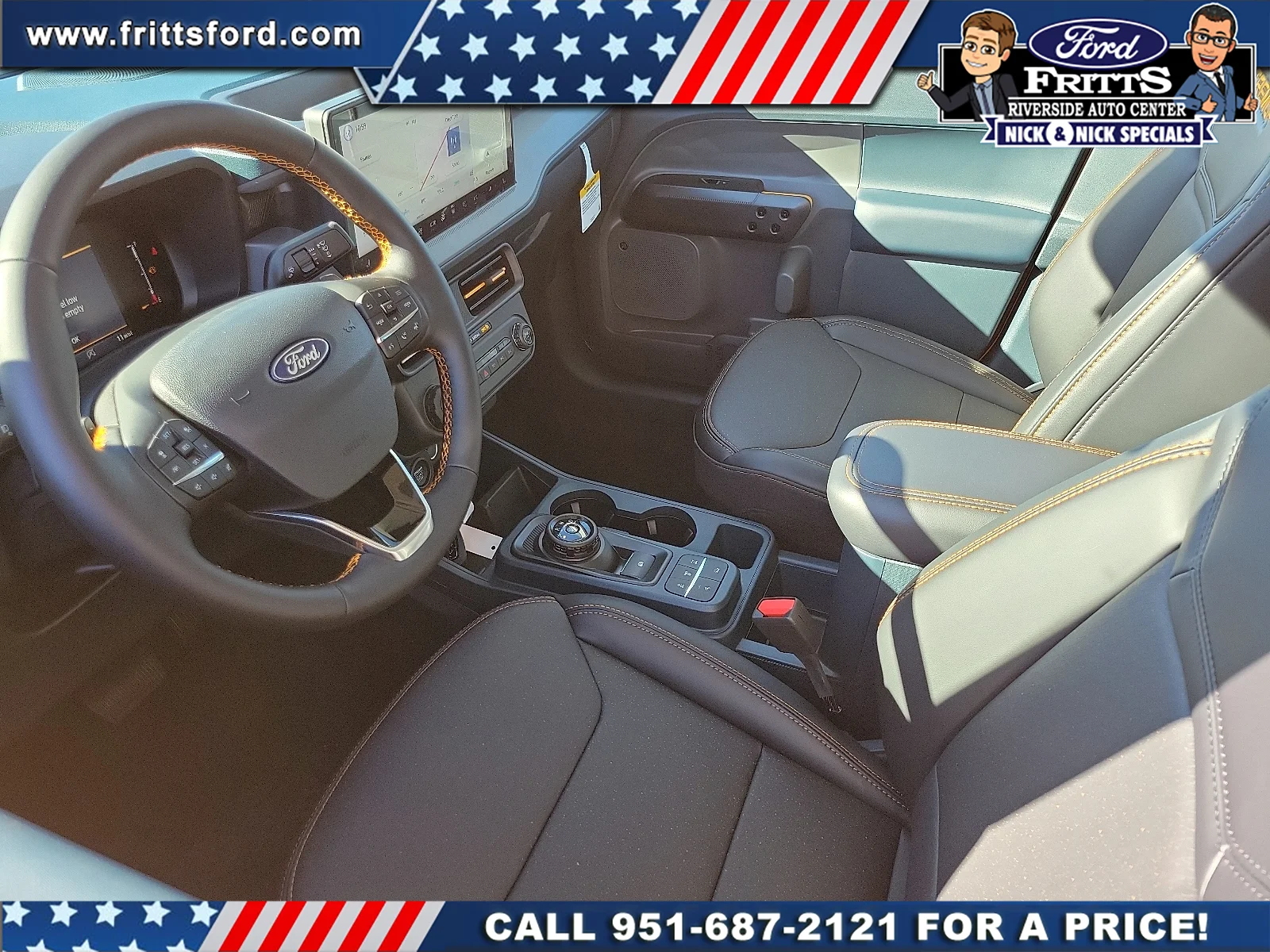 New 2026 Orange Fury Metallic Tri-Coat Ford Tremor® image 3