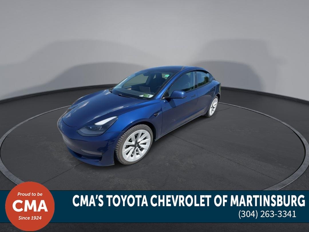 Used 2021 BLUE TESLA  image 4