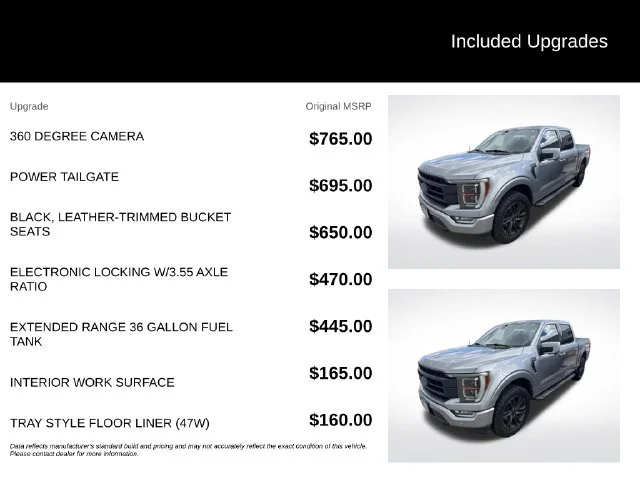 Used 2021 Silver Ford Lariat image 11