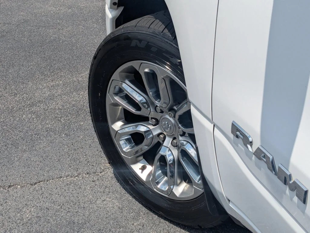 Used 2023 Bright White Clearcoat Ram Laramie image 9