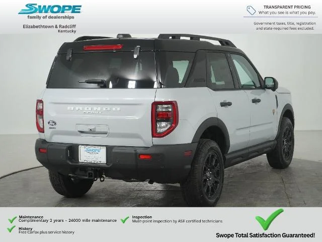 New 2026 Space White Metallic Ford Badlands® image 38