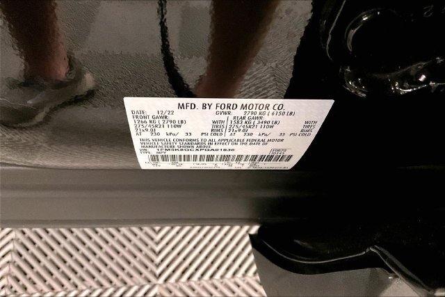 Used 2023 Agate Black Metallic Ford ST image 42
