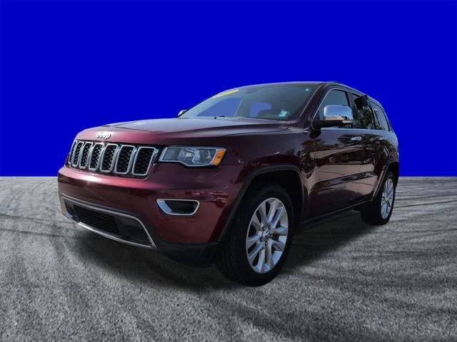 Certified Used 2017 Velvet Red Pearlcoat Jeep Limited image 8