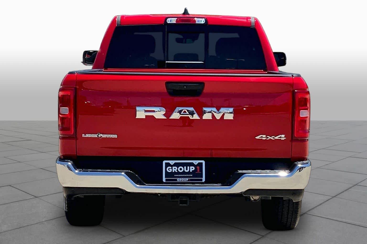 Used 2025 Flame Red Clearcoat Ram Lone Star image 5