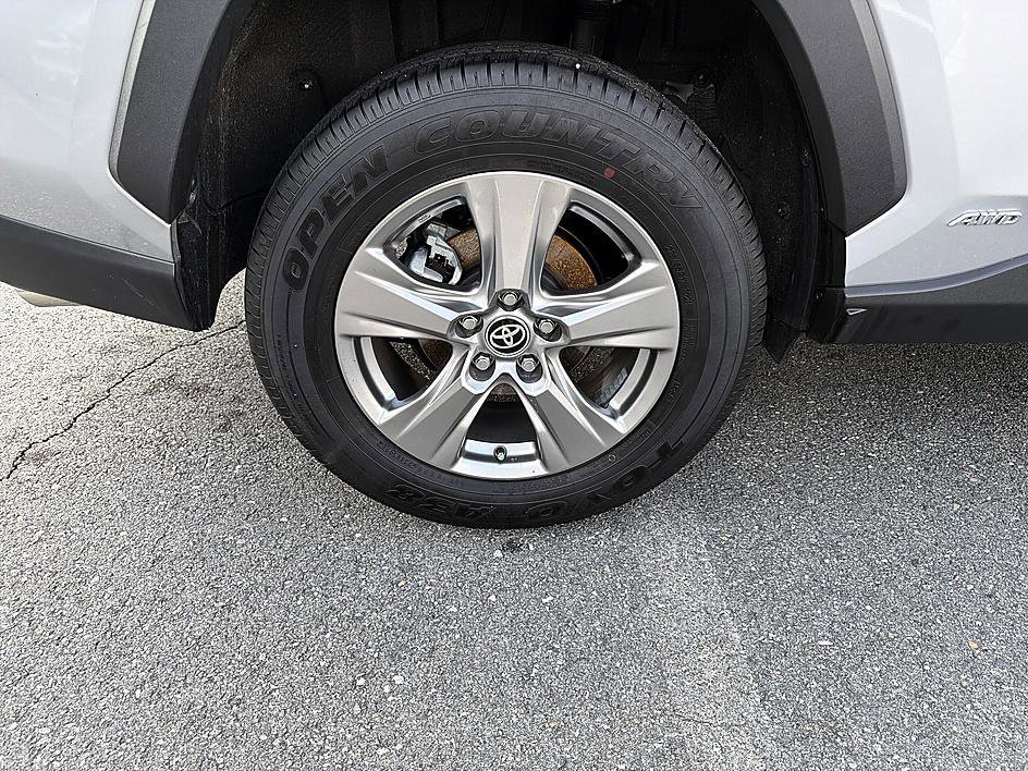 Used 2025 Silver Sky Metallic Toyota Hybrid LE image 14