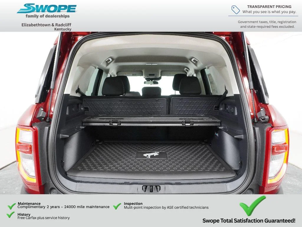 New 2025 Ruby Red Metallic Tinted Clearcoat Ford Big Bend® image 36