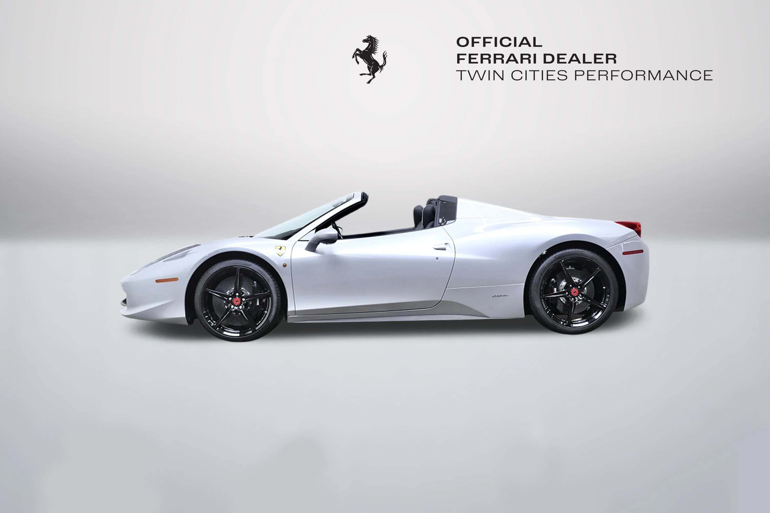 Certified 2013 Ferrari 458 Spider Base with VIN ZFF68NHA4D0190468 for sale in Minneapolis, Minnesota