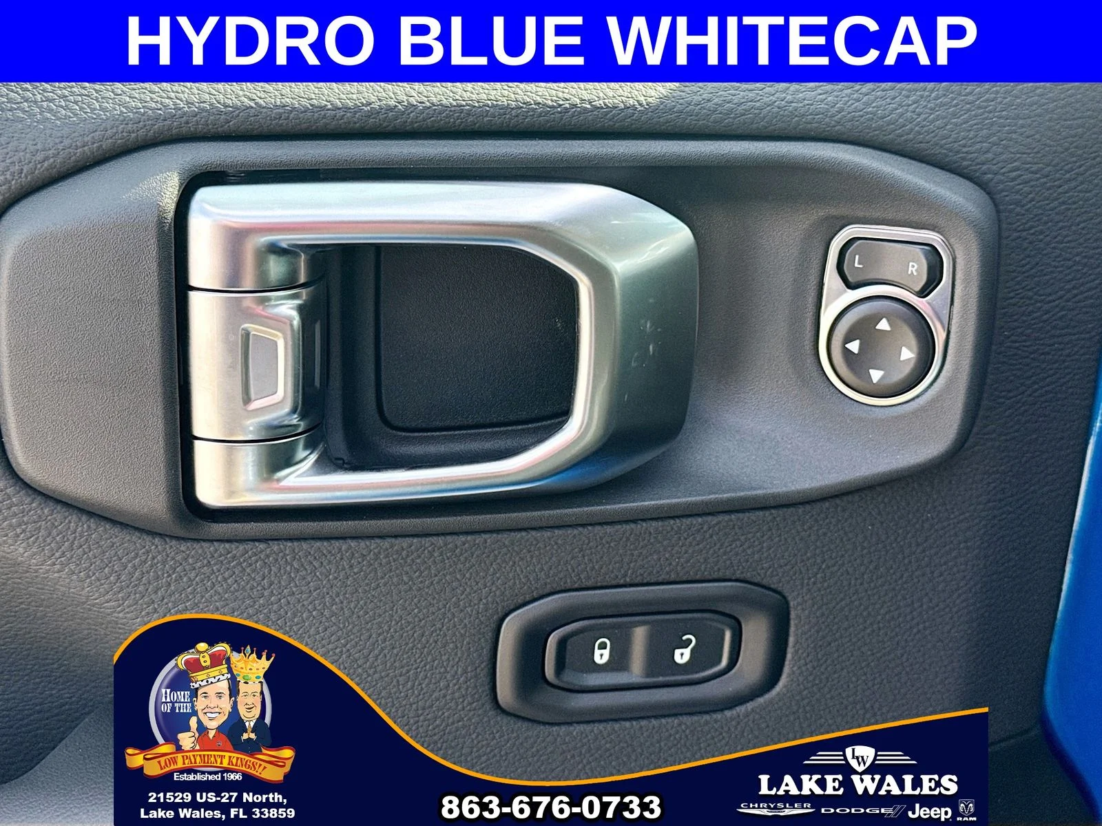 New 2026 Hydro Blue Pearl-Coat Exterior Paint Jeep  image 16