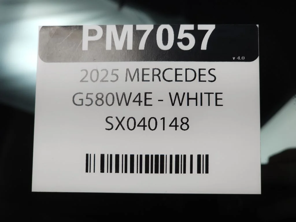Certified Used 2025 Moonlight White Magno Mercedes-Benz G 580 image 38