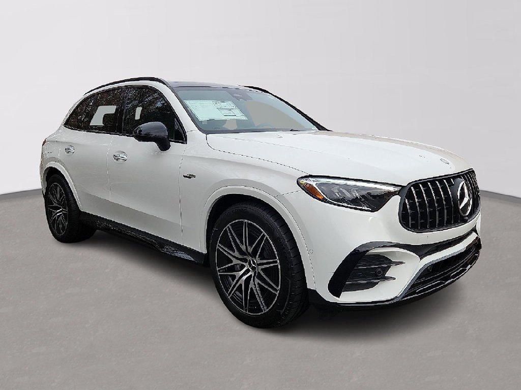 Used 2026 Polar White Mercedes-Benz GLC 43 AMG® image 2