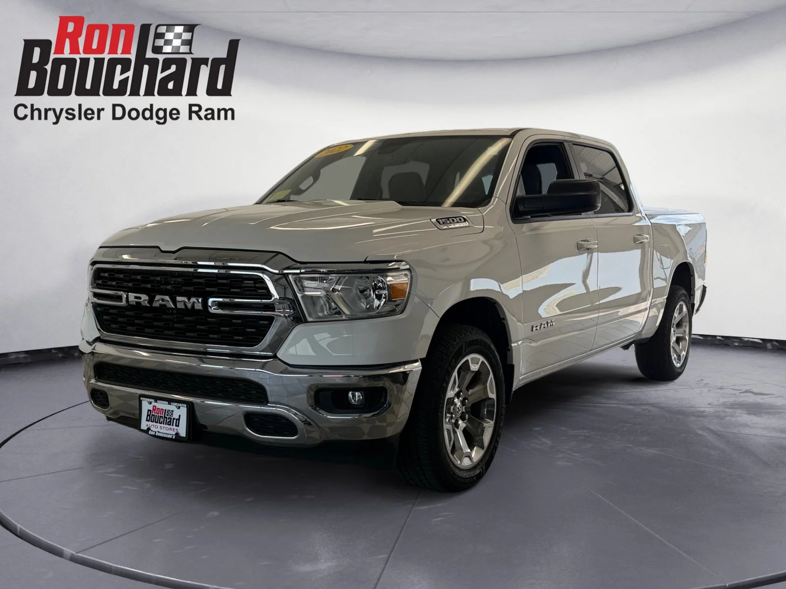 Used 2022 Bright White Clearcoat Ram Big Horn image 5