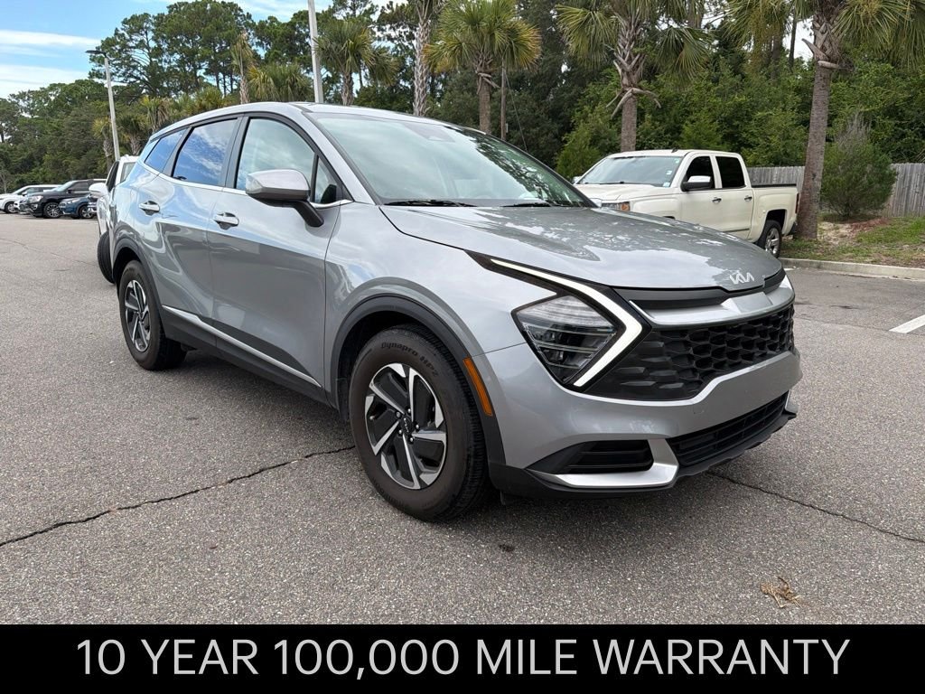 Certified Used 2024 Gray Kia LX image 1