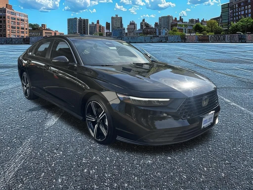 Used 2023 Crystal Black Pearl Honda Sport image 2