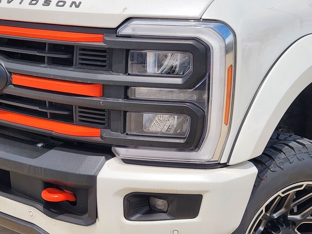 Used 2023 Star White Metallic Tri-Coat Ford LARIAT Harley Davidson image 10