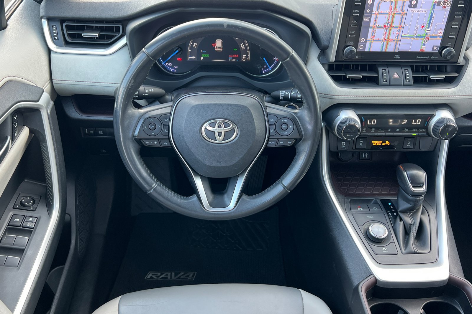 Certified Used 2019 Silver Sky Metallic Toyota Hybrid Limited image 14