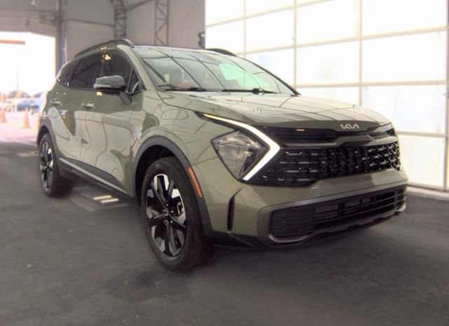 Used 2023 Jungle Green Kia X-Line image 3