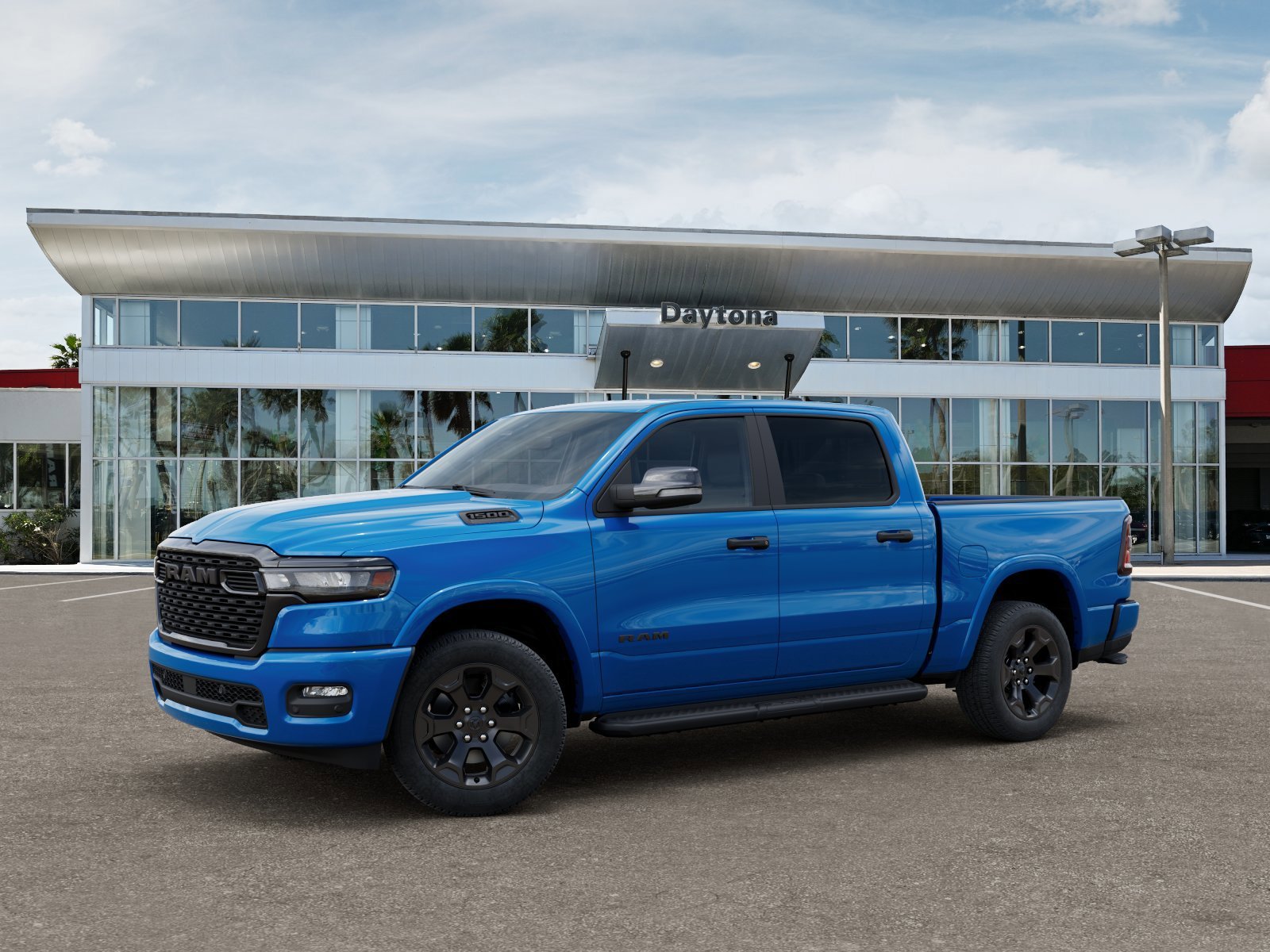 New 2026 Hydro Blue Pearlcoat RAM Big Horn image 2