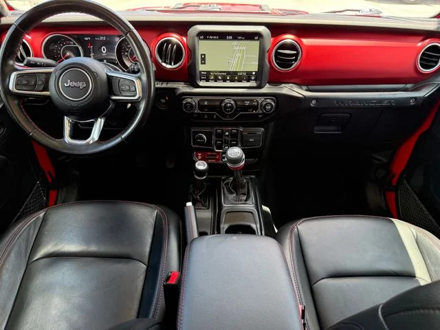Used 2022 Red Clearcoat Jeep Unlimited Rubicon image 21
