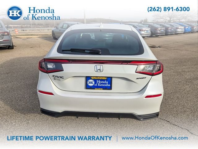 New 2026 Platinum White Pearl Honda Sport image 4
