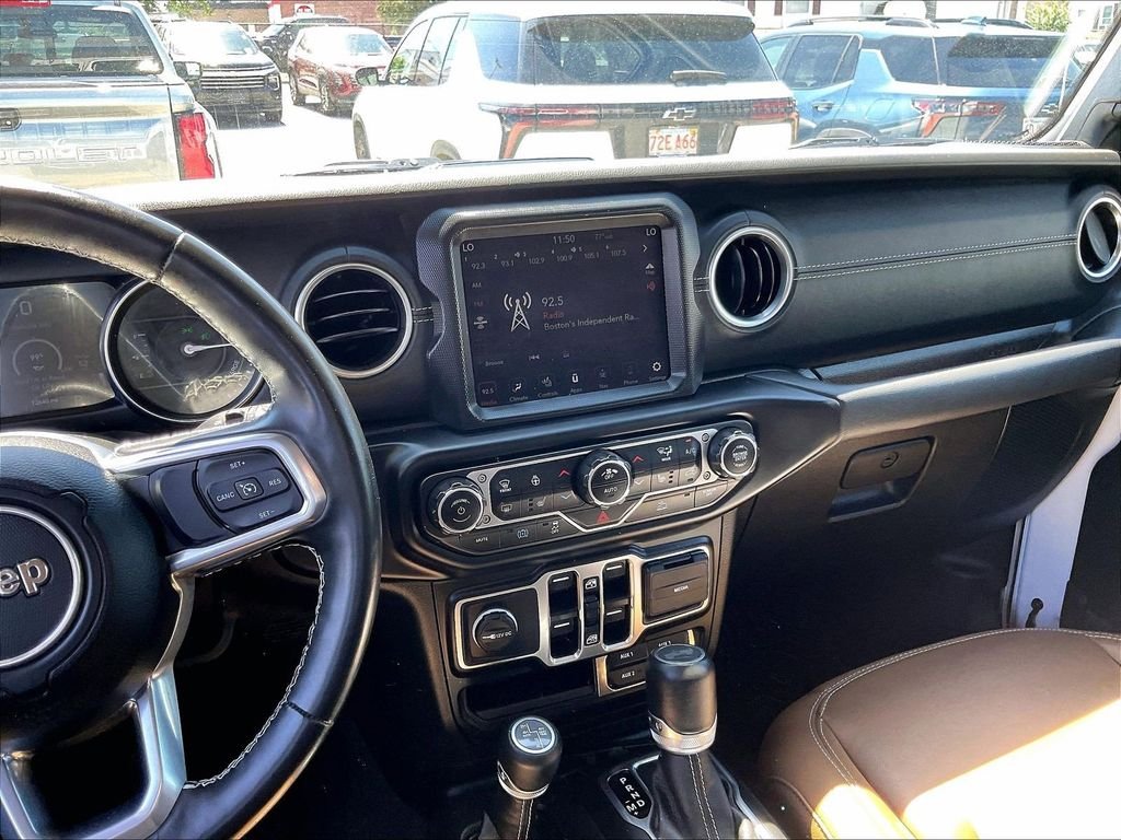 Used 2023 White Jeep Sahara 4xe image 18