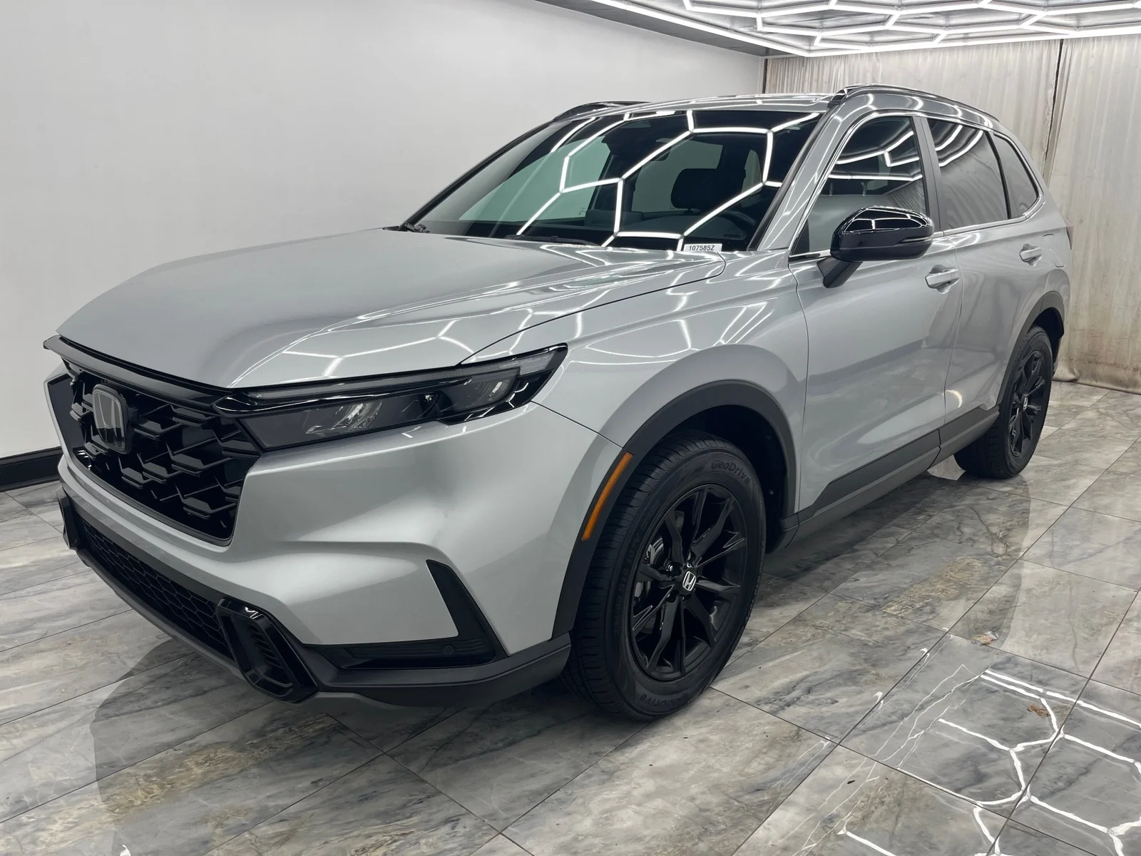 Used 2025 Solar Silver Metallic Honda Sport-L AWD image 2