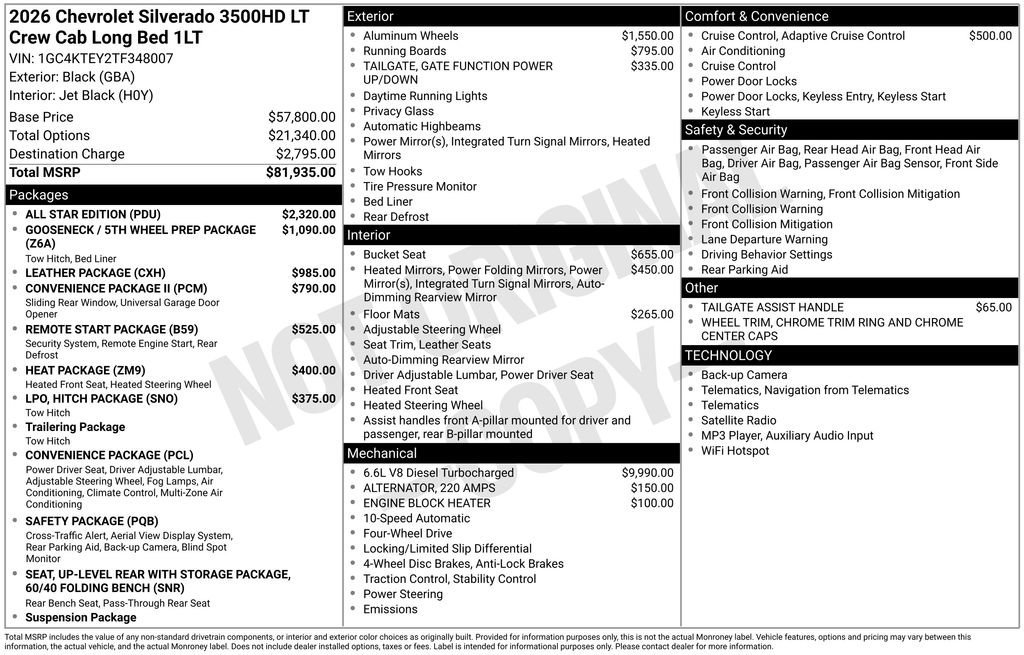 2026 Chevrolet Silverado 3500 HD LT - Photo 26