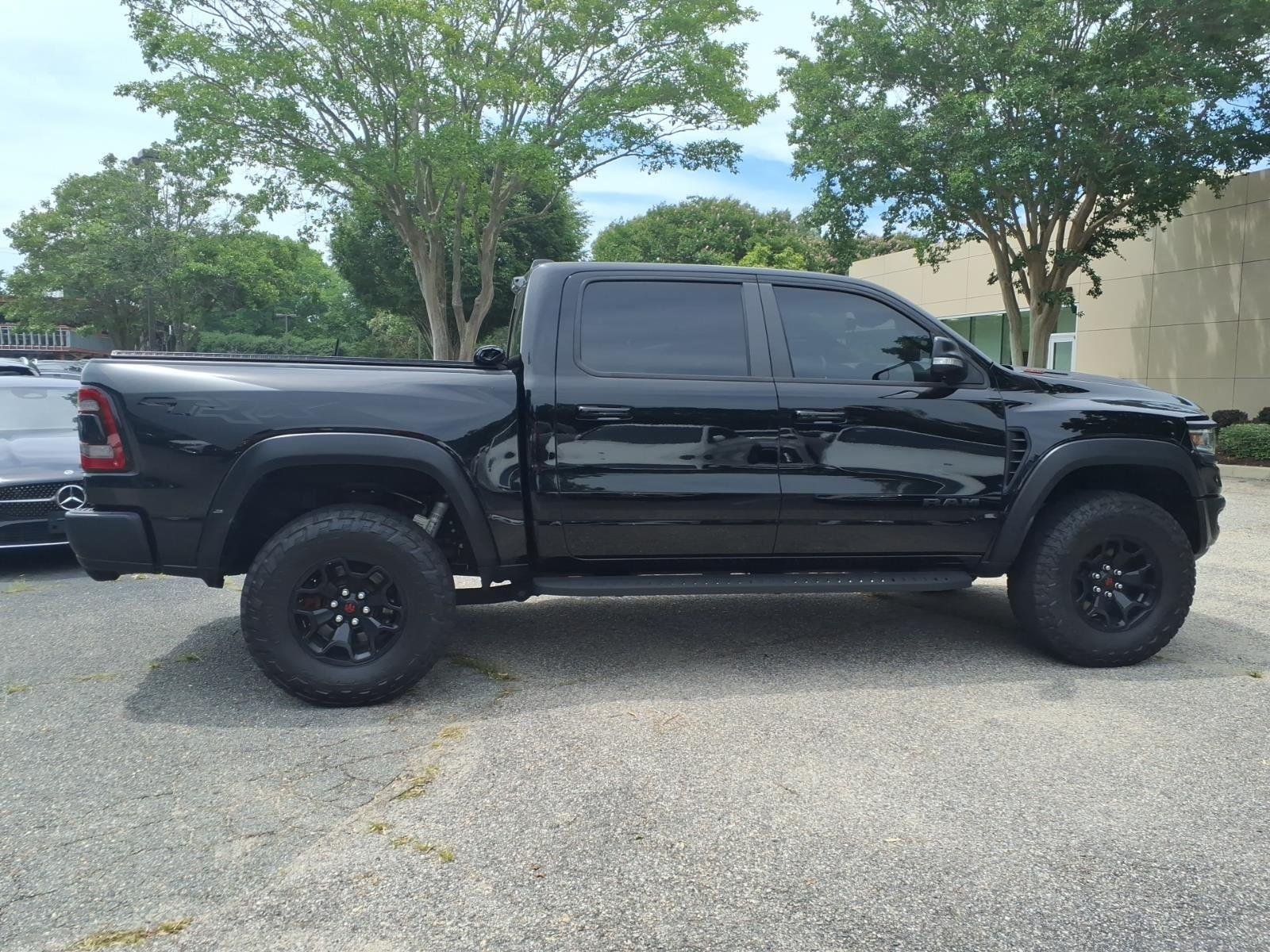 Used 2021 Diamond Black Crystal Pearlcoat Ram TRX image 5