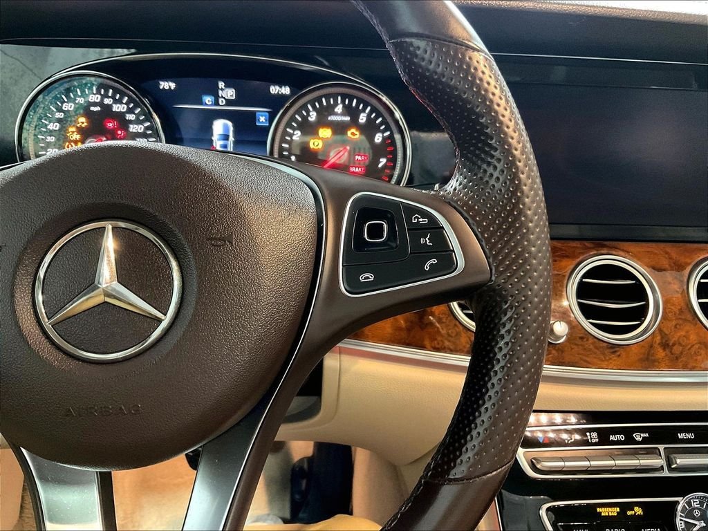 Used 2018 Blue Mercedes-Benz E 400 image 24