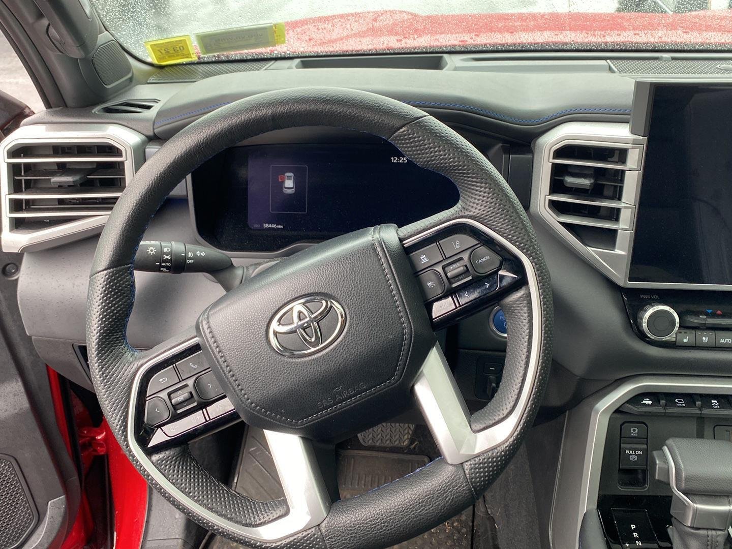 Used 2024 Supersonic Red Toyota Platinum image 7