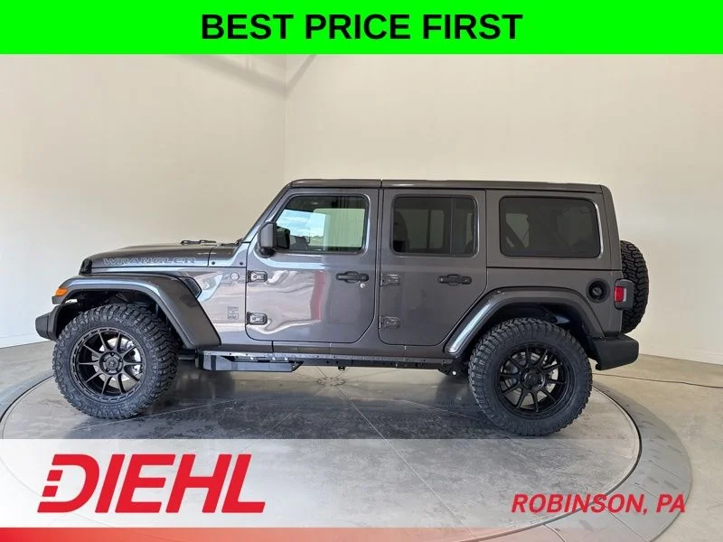 New 2026 Granite Crystal Metallic Clear-Coat Exterior Paint Jeep Sport S image 4