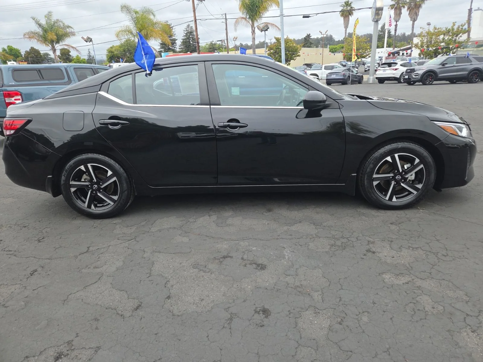 Certified Used 2024 Black Nissan SV image 3