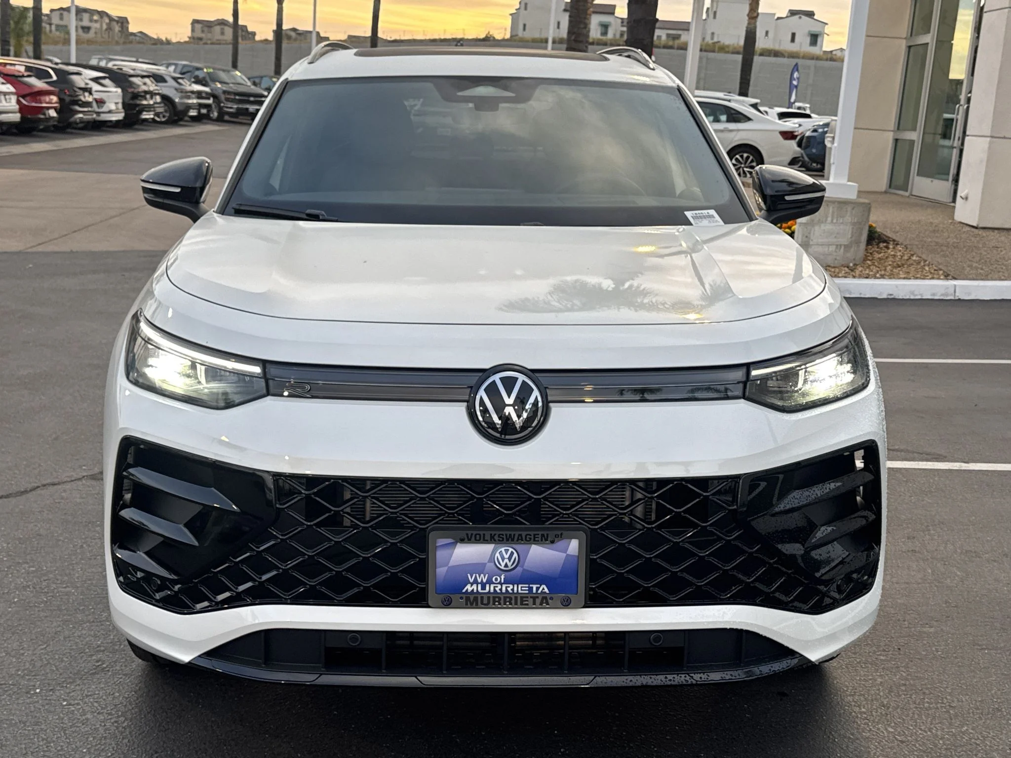 New 2026 Opal White Pearl Volkswagen SE R-Line Black image 2