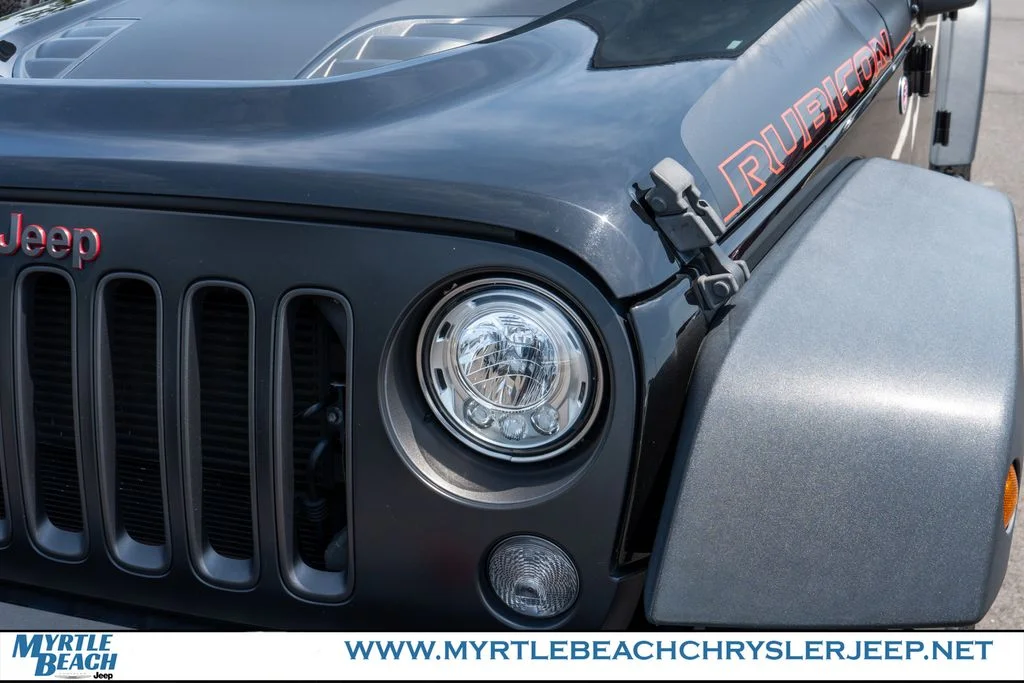 Used 2018 Black Clearcoat Jeep Unlimited Rubicon image 11