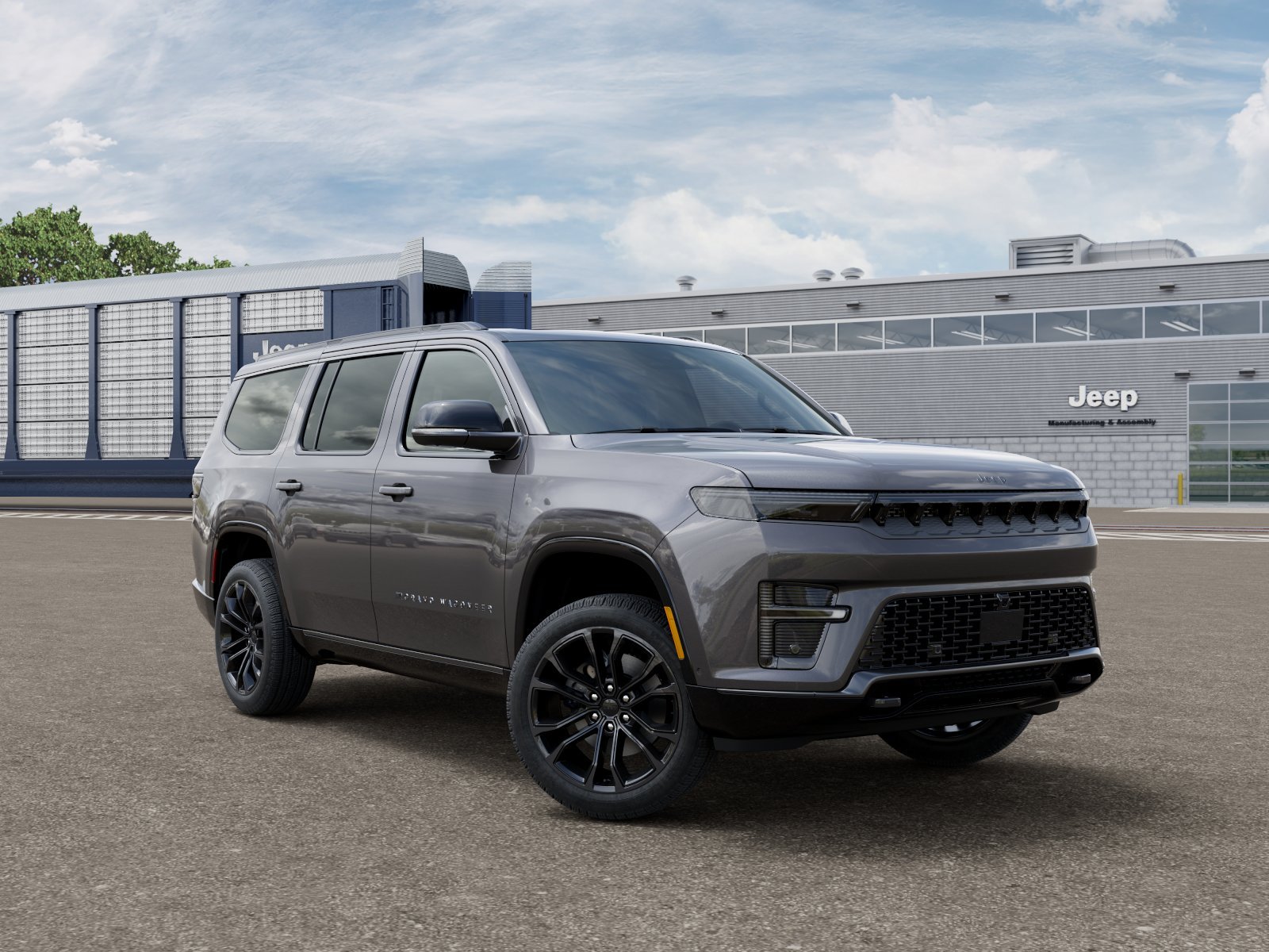 New 2026 Baltic-Gray Metallic Clear-Coat Exterior Paint Jeep Summit image 3